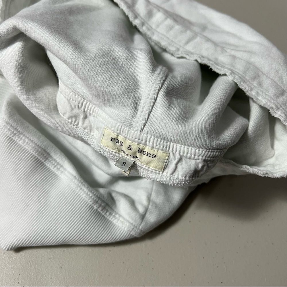 rag & Bone Roni Short Raglan Sleeve Hooded Top - Picture 5 of 7